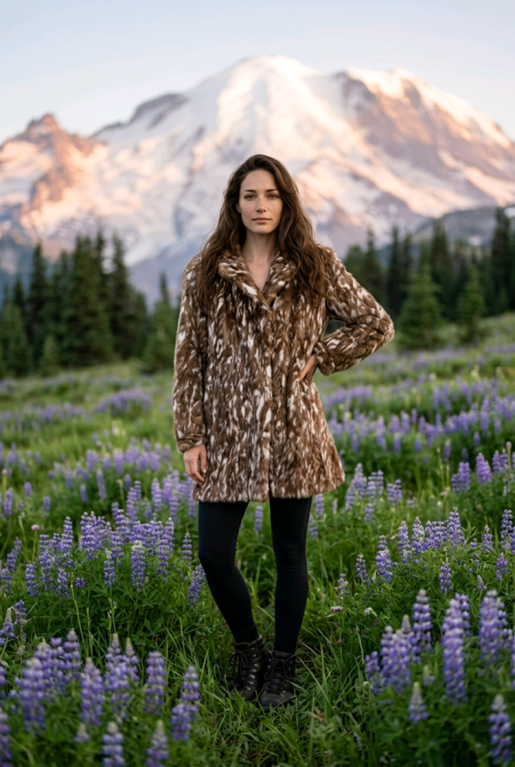 Mink Gill Stroller, Size L