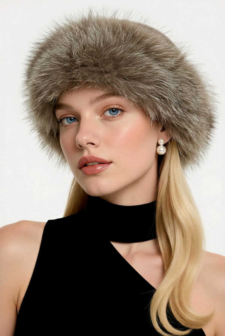 Elements Unleashed Finnraccoon Tanuki Fur Cossack Hat