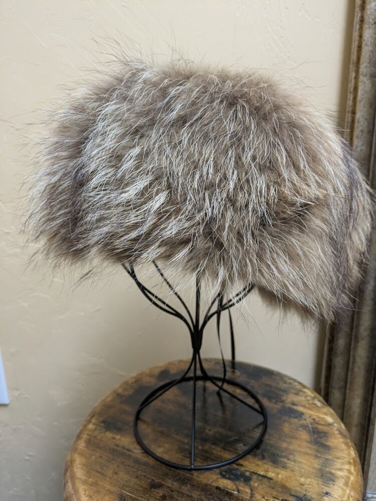 Elements Unleashed Finnraccoon Tanuki Fur Cossack Hat