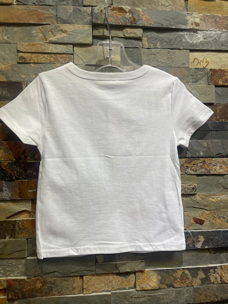 White Whats For Lunch Graphic T-Shirt
