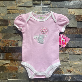 Pink Onsie with Squirrel