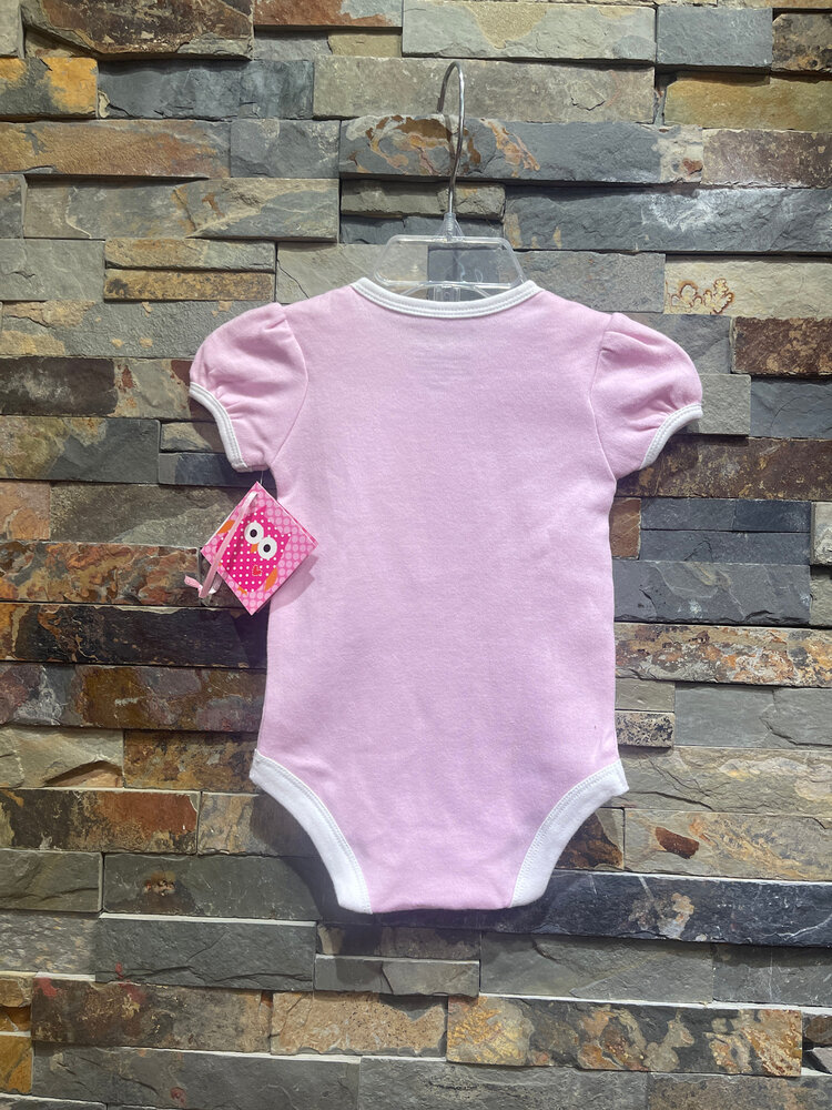 Pink Onsie with Squirrel