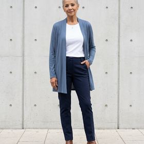 Blue Cardigan, Size 2X