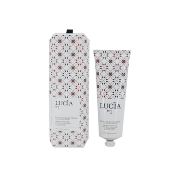 Lucia # 1: Crème pour les mains et corps au lait de chèvre et à l'huile de lin (100 ml)