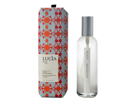 Lucia # 10: Parfum d'ambiance rose de damas et cyprès (100 ml)