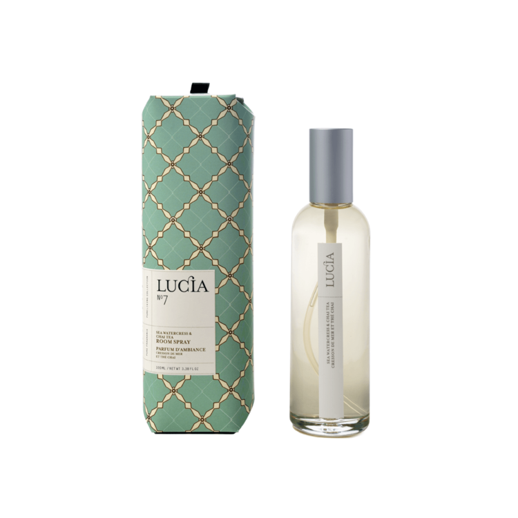 Lucia # 7: Parfum d'ambiance cresson de mer et thé chai (100 ml)