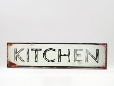 Affiche en métal -  Kitchen  3D métal