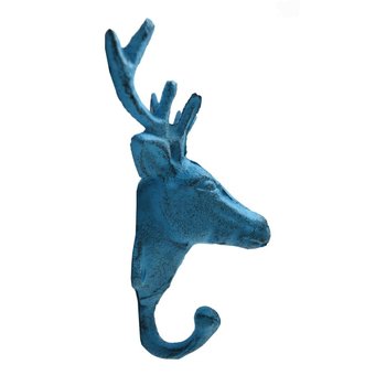 Crochet cerf bleu