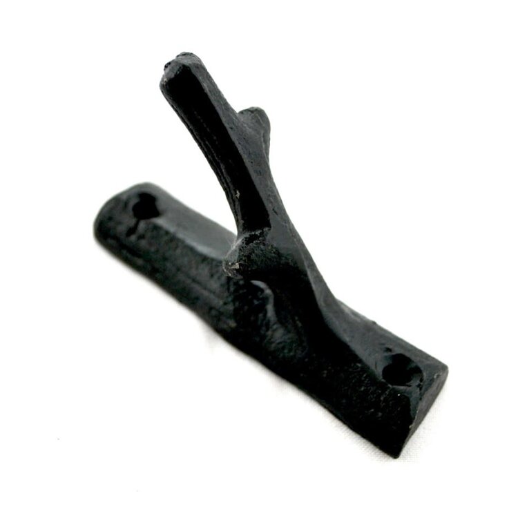 Crochet 1 branche noir