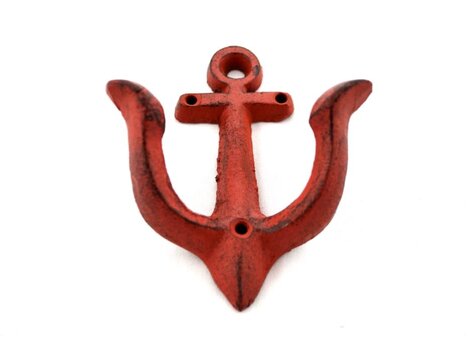 Crochet ancre rouge