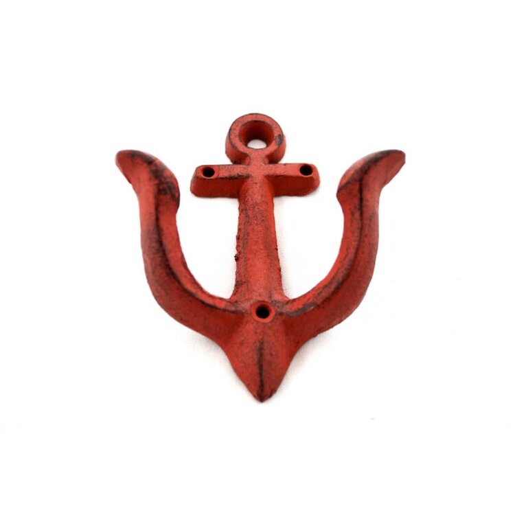 Crochet ancre rouge