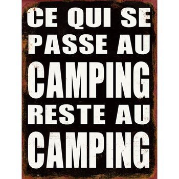 Affiche « Camping »