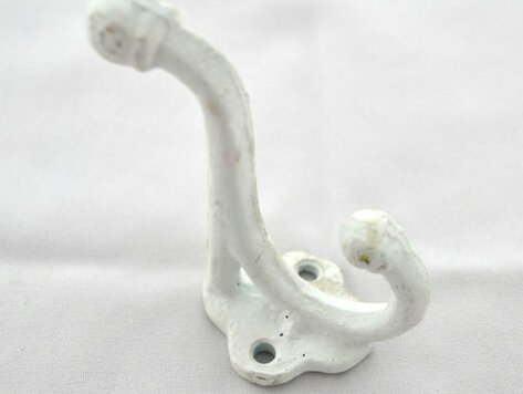 Crochet 2 niveaux blanc