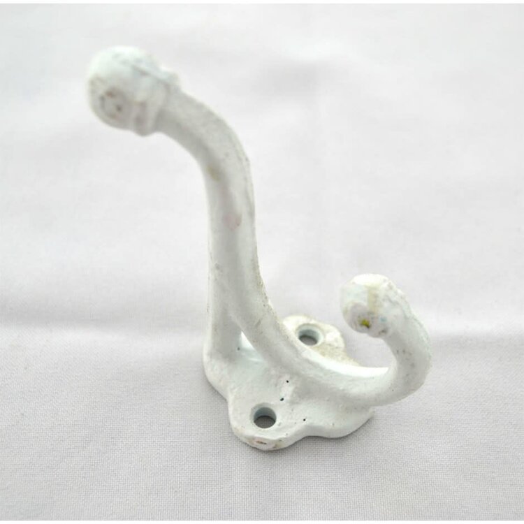 Crochet 2 niveaux blanc