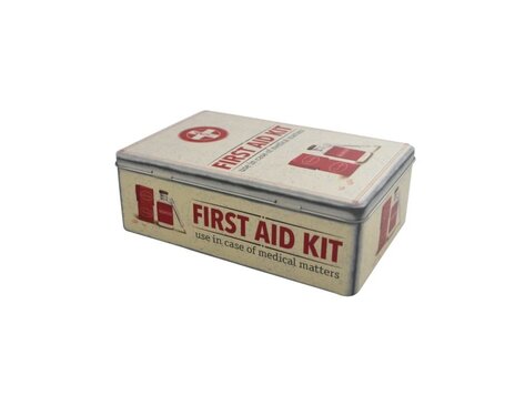 Boite de métal médicament