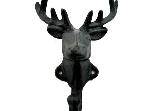 Crochet cerf noir