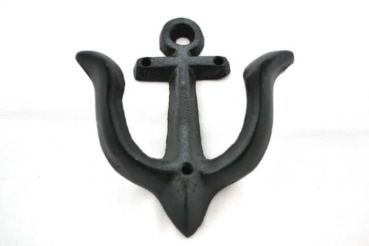 Crochet ancre noir