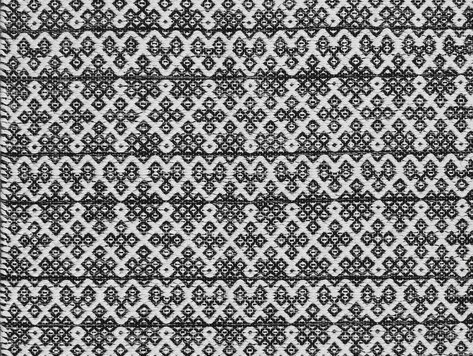 Tapis Dhurrie Jazzy Black 24"x 36"