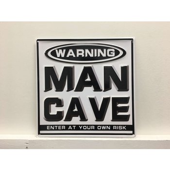 Affiche  en métal - Man Cave