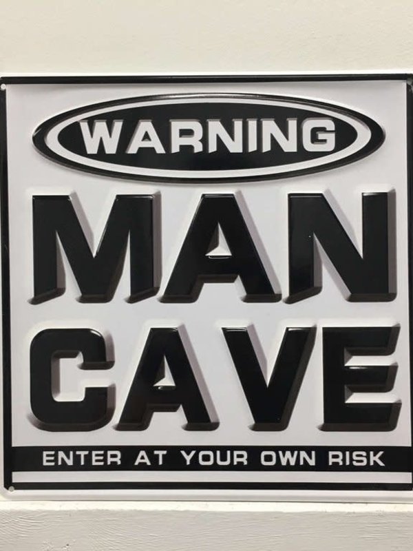 Affiche  en métal - Man Cave