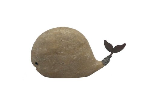 Baleine en bois    13.5 x 6.5 x 4.8 cm
