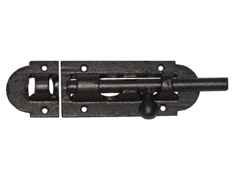 Loquet de porte coulissant - Noir