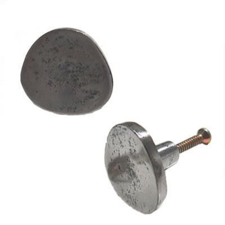 Poignée en fer plat fini antique