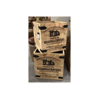 Boîte de rangement Cucina en bois de manguier- petite
