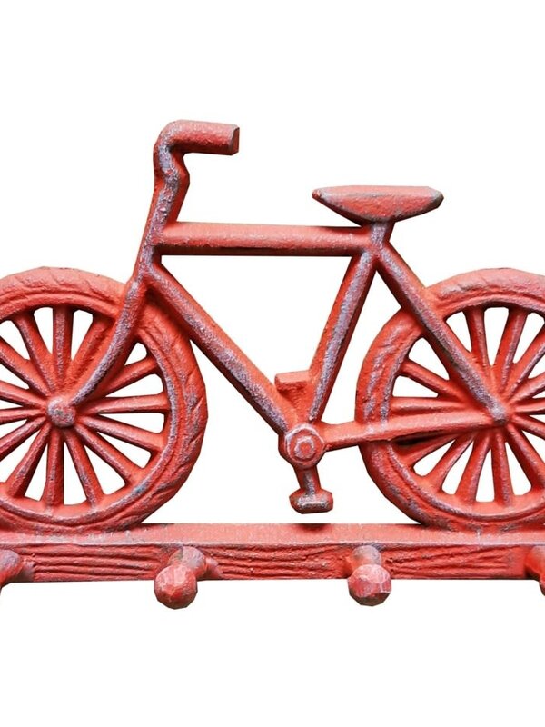 Crochet vélo rouge