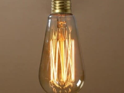 Ampoule vintage claire 40 watt