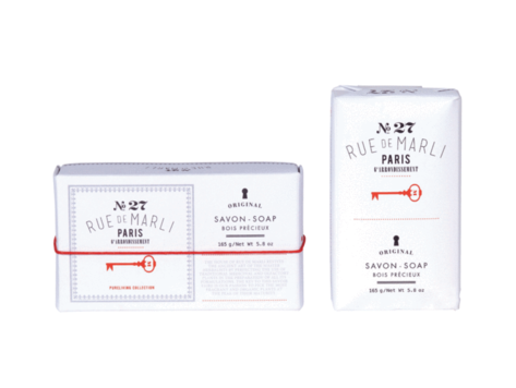 Rue de Marli # 27:   Savon - Bois précieux