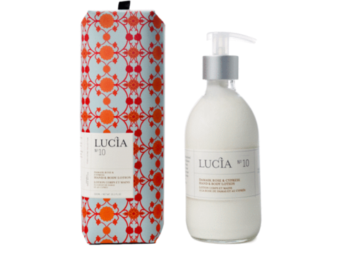 Lucia # 10: Lotion pour le corps et les mains  -  Rose de Damas et Cyprès