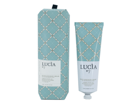 Lucia # 7: Crème pour les mains et le corps au cresson de mer et au thé chai