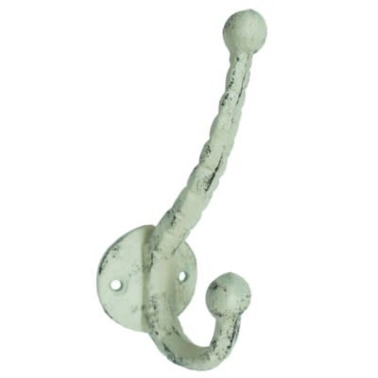 Crochet  double rustique blanc