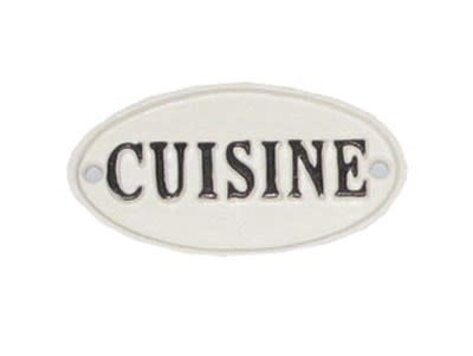 Plaque en fonte - Cuisine