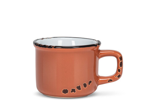 Tasse espresso terra en grès (3oz)