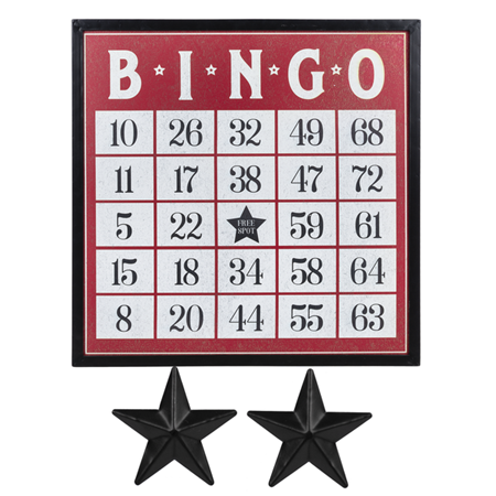 Bingo magnétic mural