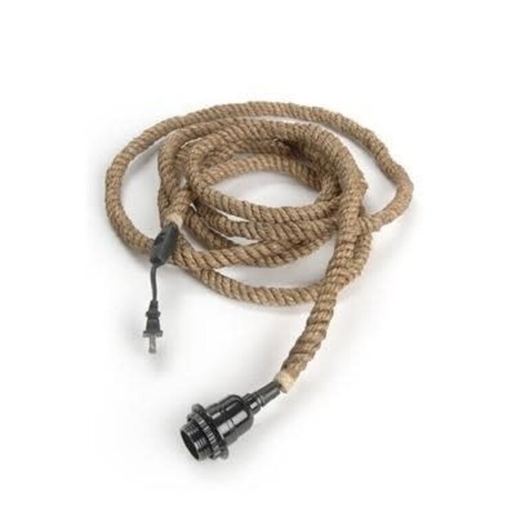 Corde de bois pour luminaire 15'