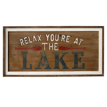 Cadre "Relax you’re at the lake"
