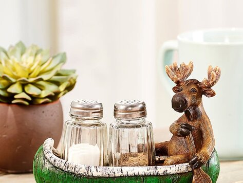 Salière & Poivrière orignal/canot