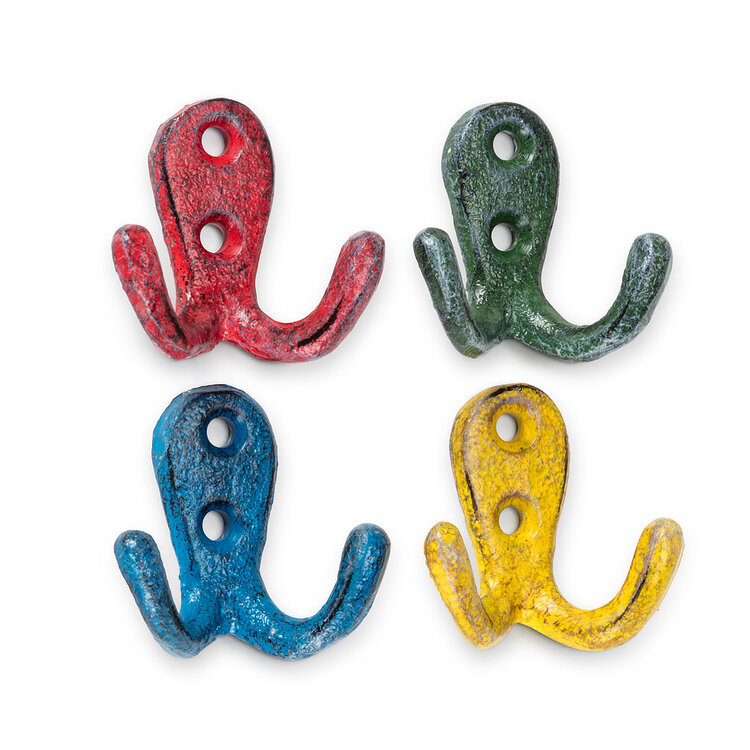 Mini crochet double vert rustique