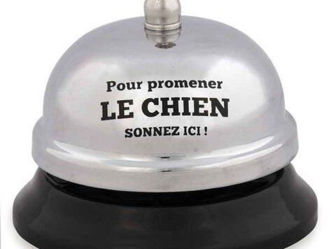 Sonnette - Pour promener le chien...