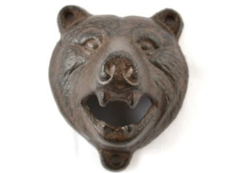 Ouvre-bouteille ours brun