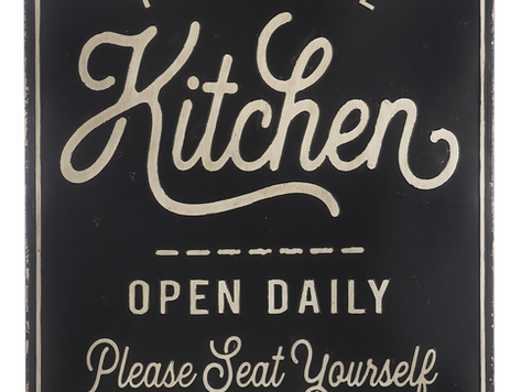 Affiche en métal - Farmhouse kitchen