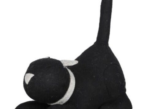 Butoir de porte - Chat noir