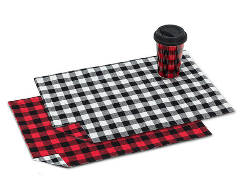 Napperon réversible  Lumberjack