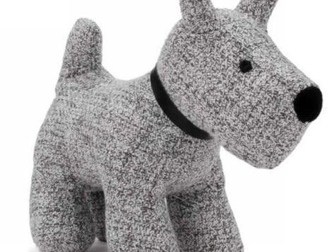 Butoir de porte - Chien gris