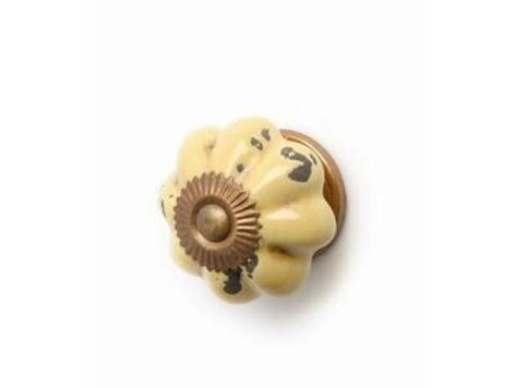 Poignée melon jaune