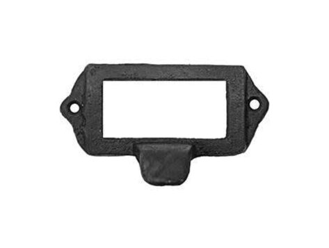 Poignée rectangulaire noire