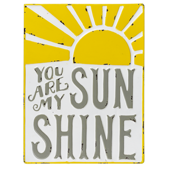 Affiche en métal - You are my sunshine